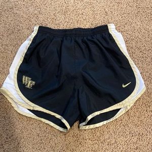 Wake Forest Nike athletic shorts